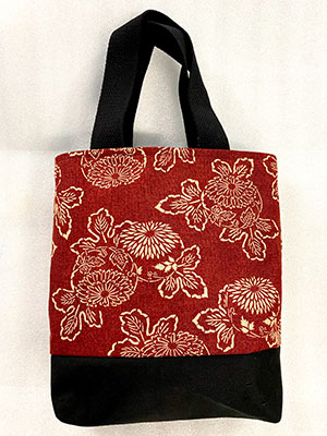 BrickFloralsmall tote bag